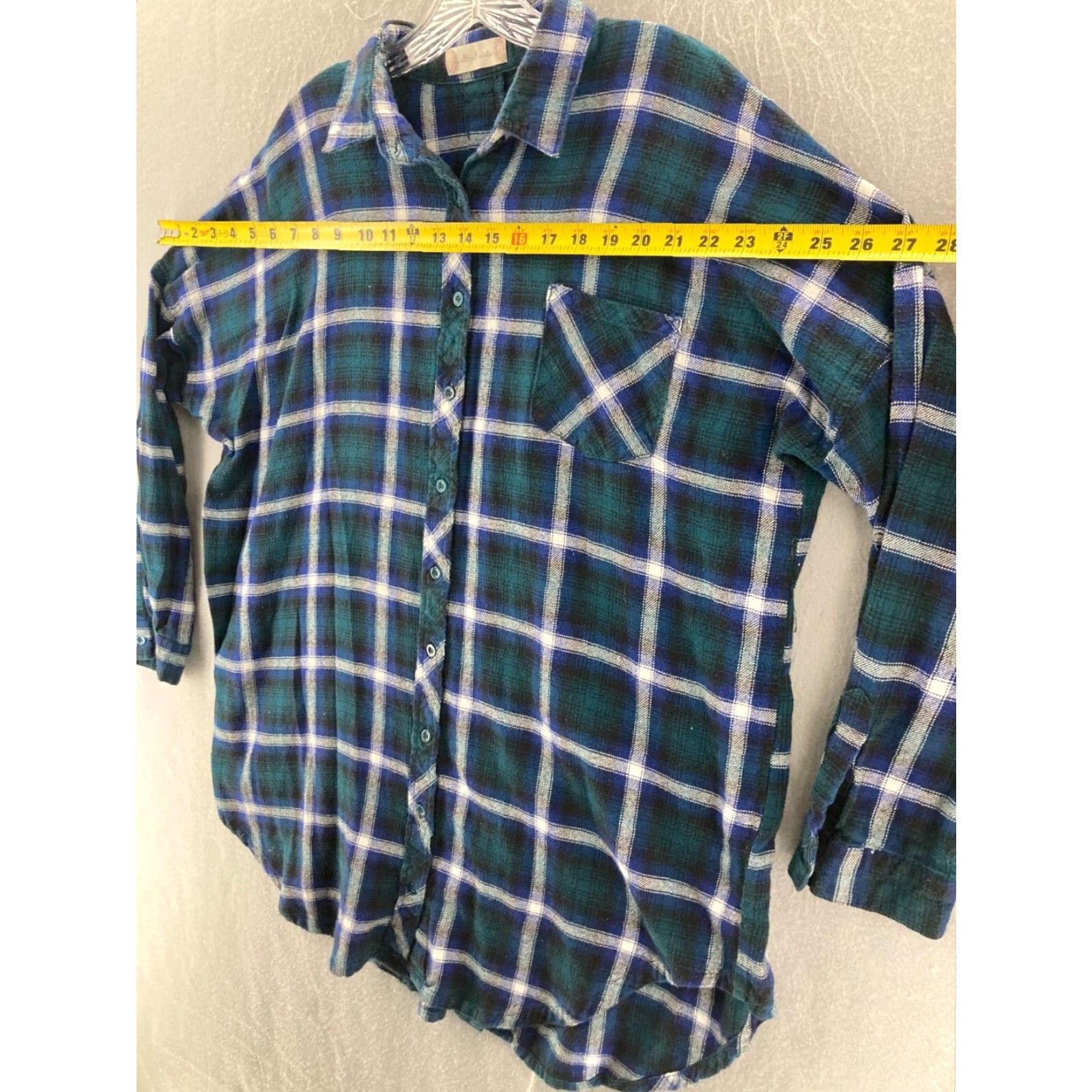Vintage Altard State Flannel Womens Large XL Plaid Shirt Size L / US 10 / IT 46 - 6 Thumbnail