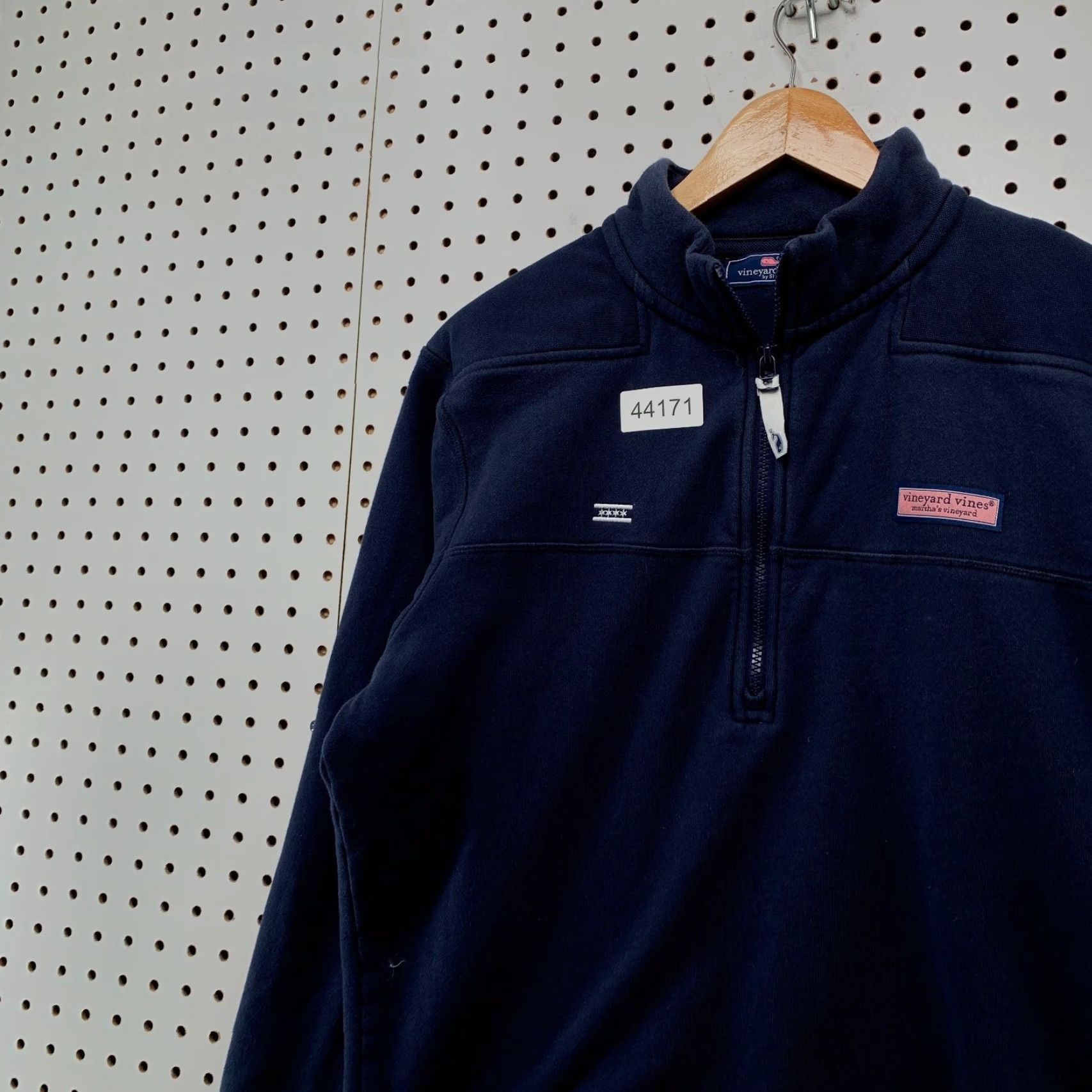 Vineyard Vines Vineyard Vines 1/4 Zip Pullover Sweatshirt Mens Small Navy Blue Shep & Ian Size US S / EU 44-46 / 1 - 6 Thumbnail