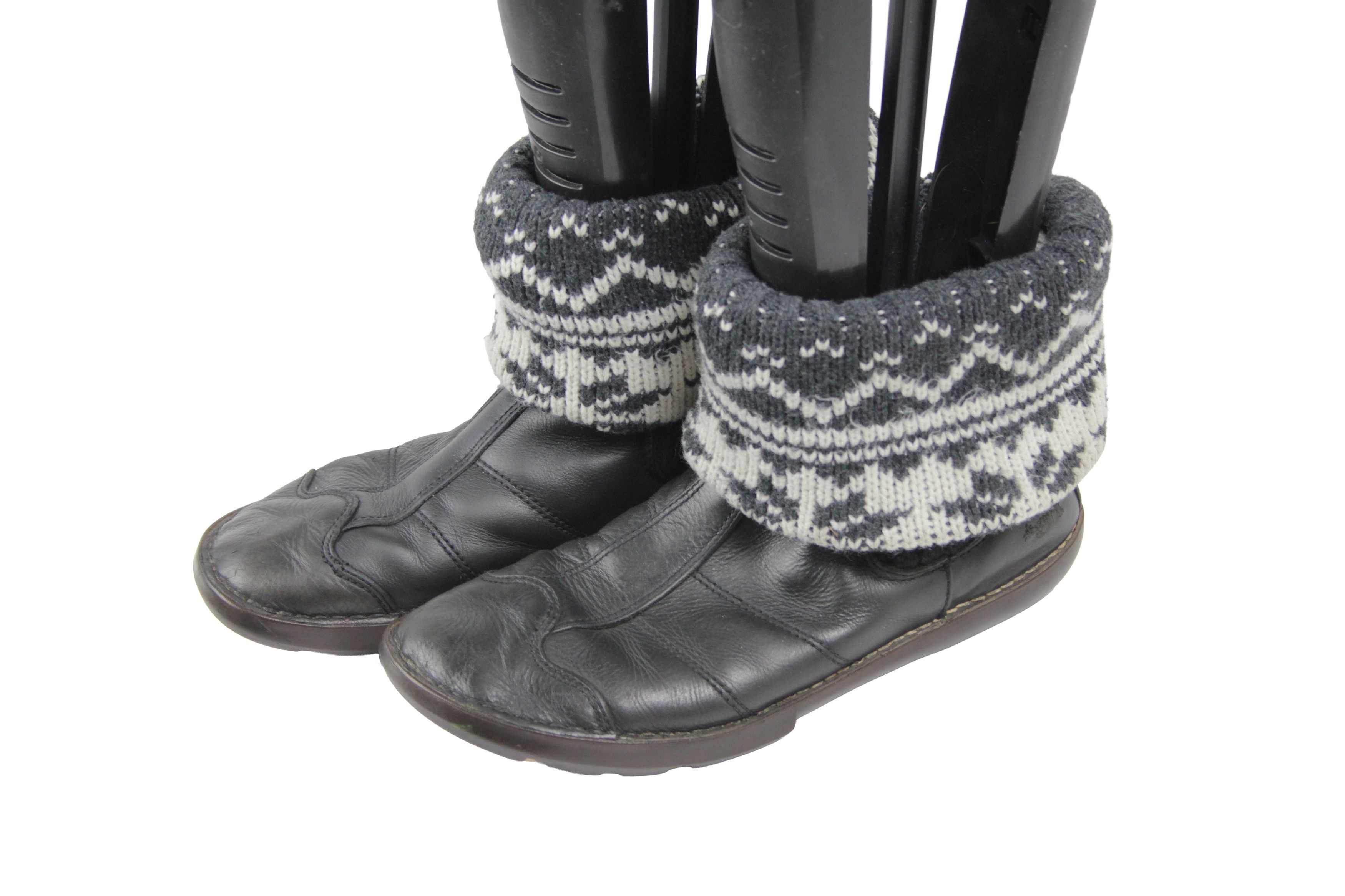 Japanese Brand The Art Company 00S Y2K Avant Garde Goblin Knit Boots Size US 8 / EU 41 - 5 Thumbnail
