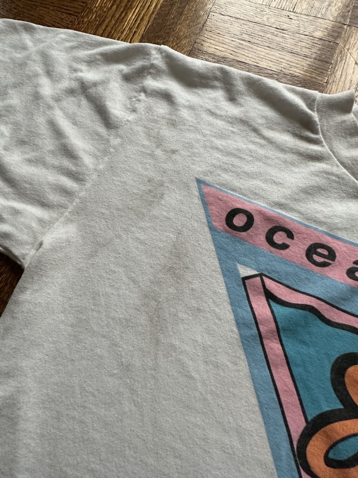 Ocean Pacific Vintage 90s Ocean Pacific Surf Graphic Crop Top Tee Size L / US 10 / IT 46 - 3 Thumbnail