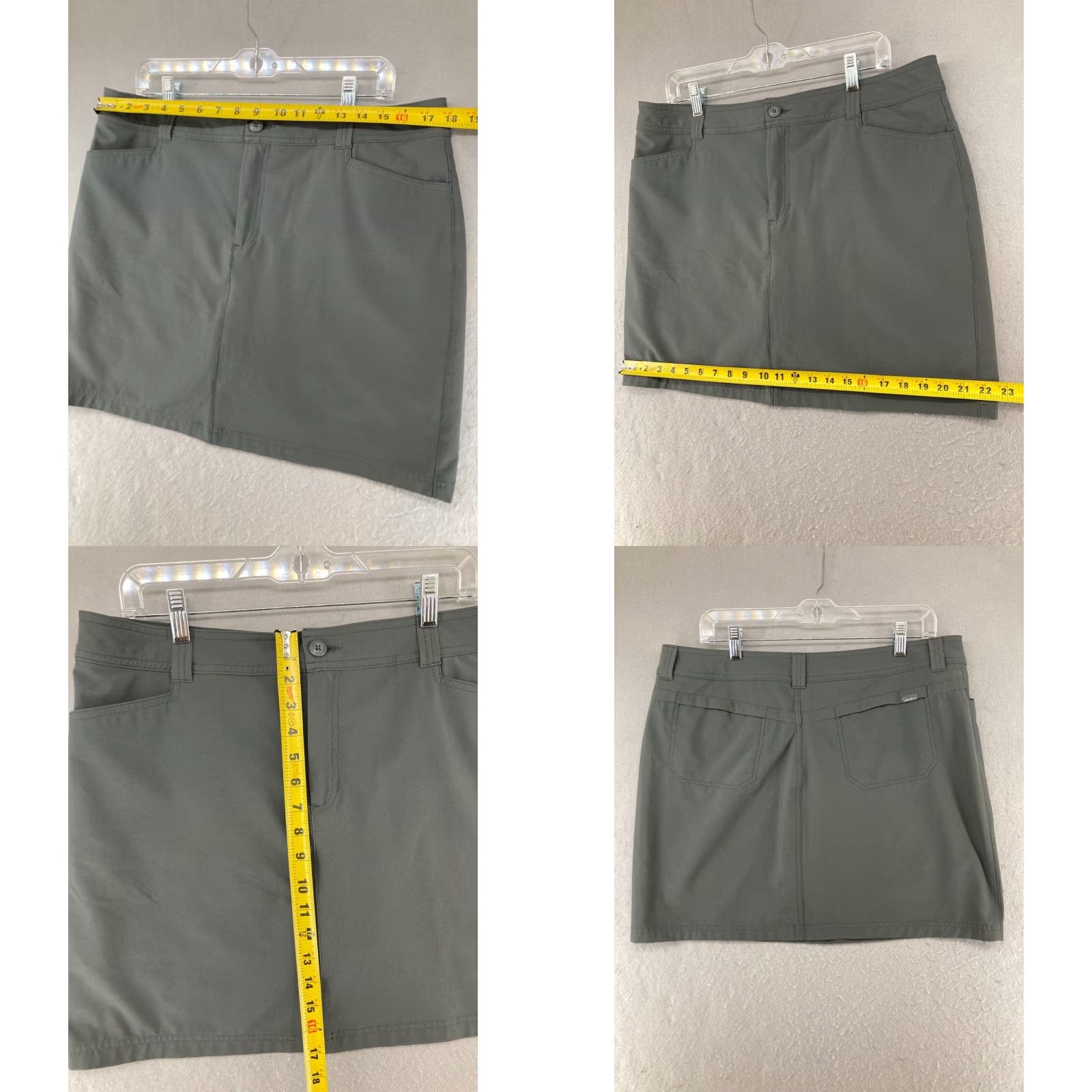 Eddie Bauer Eddie Bauer Women's Gray Athletic Skirt Size 14 Outdoors Size 36" / US 14 / IT 50 - 2 Thumbnail