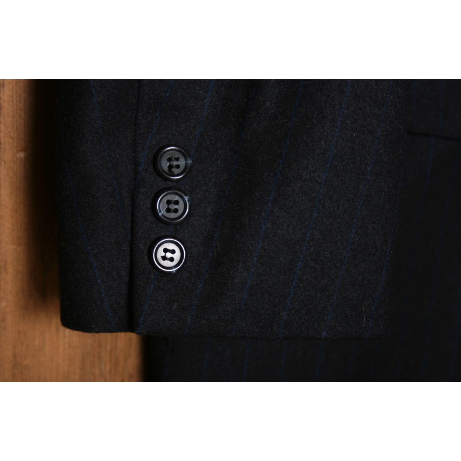 Brooks Brothers VINTAGE Brooks Brothers Sport Coat Three-Button Single-Breasted Wool Blue 46R Mens Size US S / EU 44-46 / 1 - 3 Thumbnail