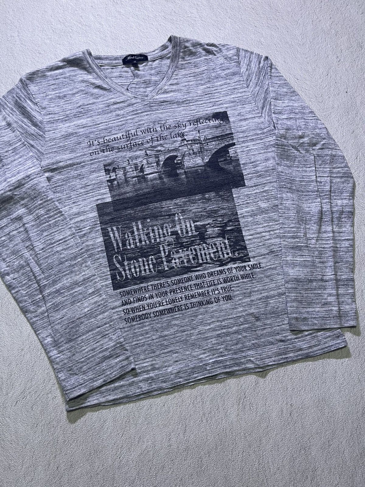 Japanese Brand Y2K MIND GAMES long sleeve tshirt Size US M / EU 48-50 / 2 - 2 Thumbnail