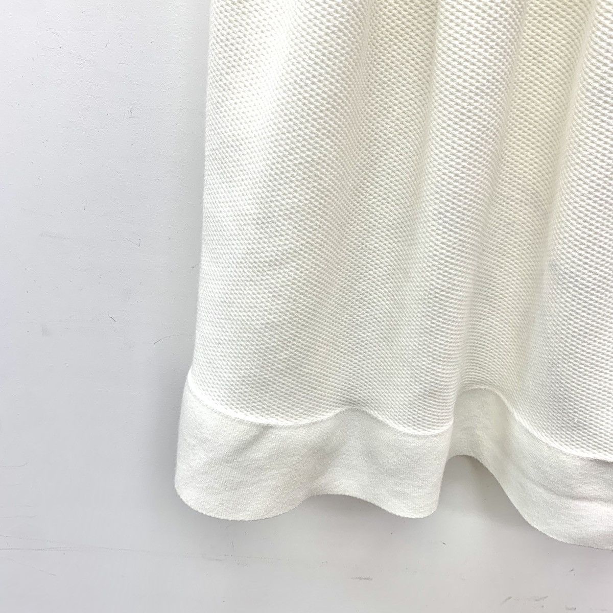 Valentino Valentino White Crew Neck Short Sleeve Knit Dress K26WX Size S / US 4 / IT 40 - 5 Thumbnail