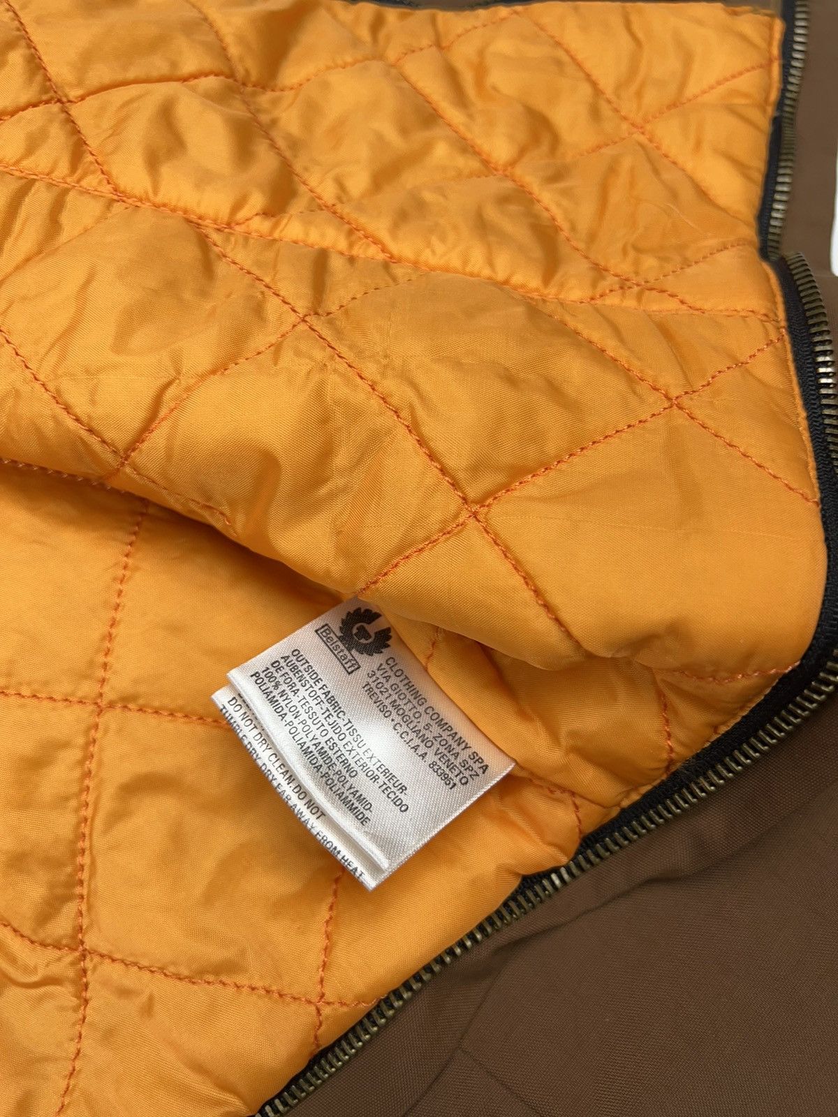 Belstaff Belstaff Gold Label Short Jacket Crop Bomber Zip Brown Biker Size XXL / US 16-18 / IT 52-54 - 18 Thumbnail