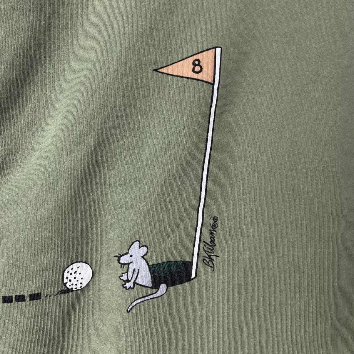 Vintage Vintage Crazy Shirts Hawaii Cat Golf Graphic Sweatshirt Size US M / EU 48-50 / 2 - 9 Thumbnail