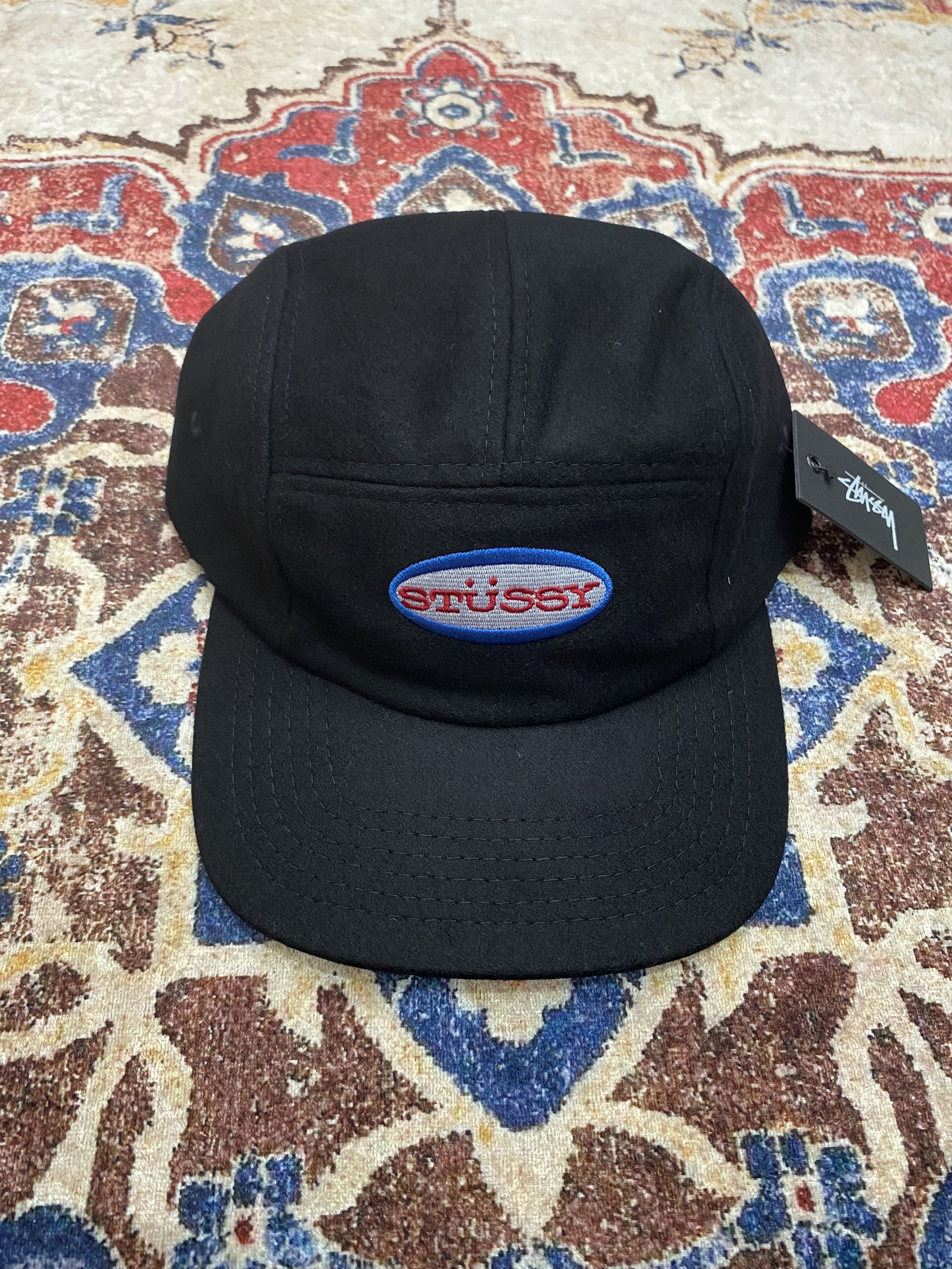 Stussy Stussy Oval Patch Camp 5 Panel Cap Size ONE SIZE - 2 Thumbnail