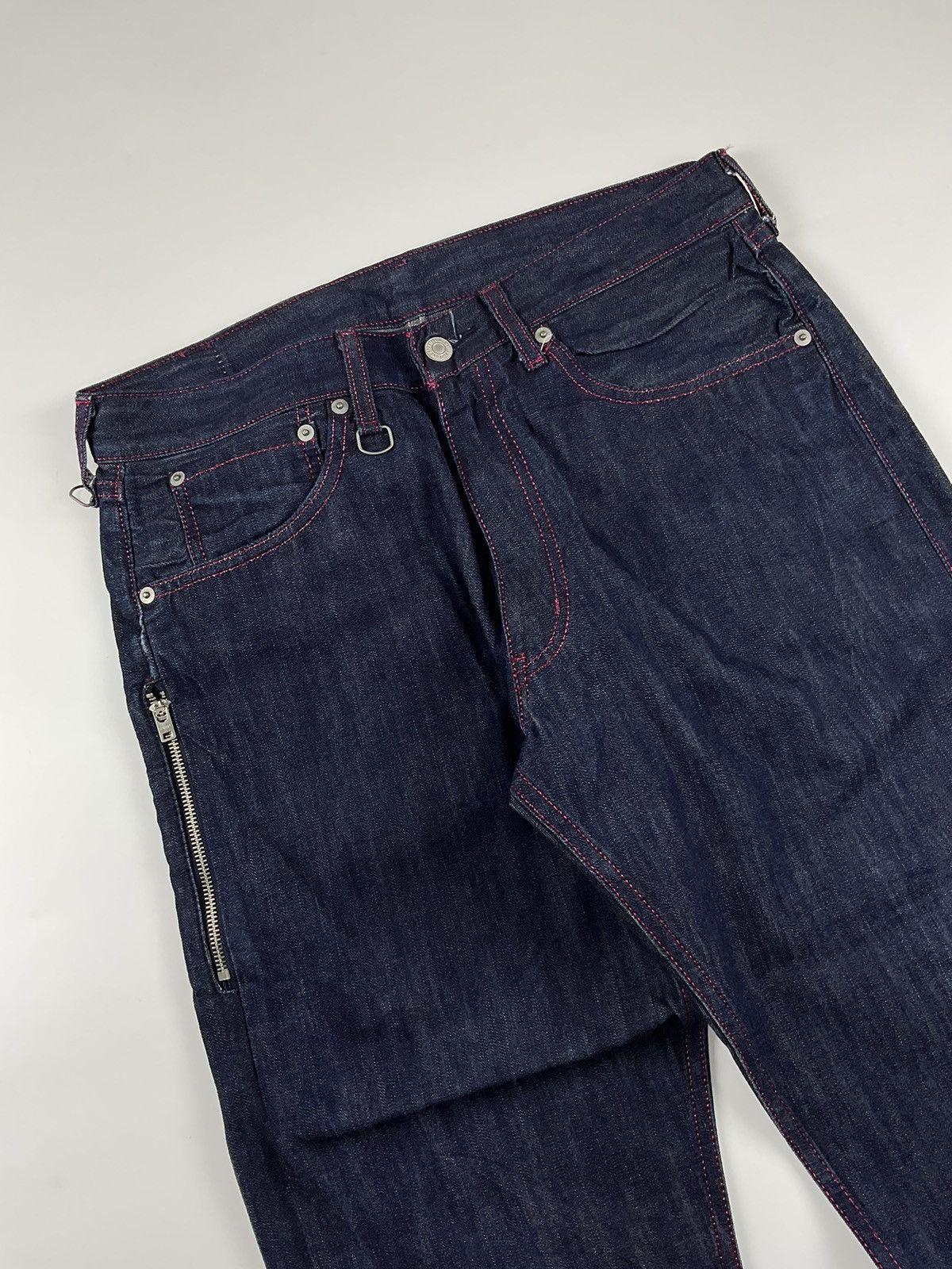Fragment Design × Levi's Levis Fenom x Fragment Cropped Denim Size US 32 / EU 48 - 3 Thumbnail