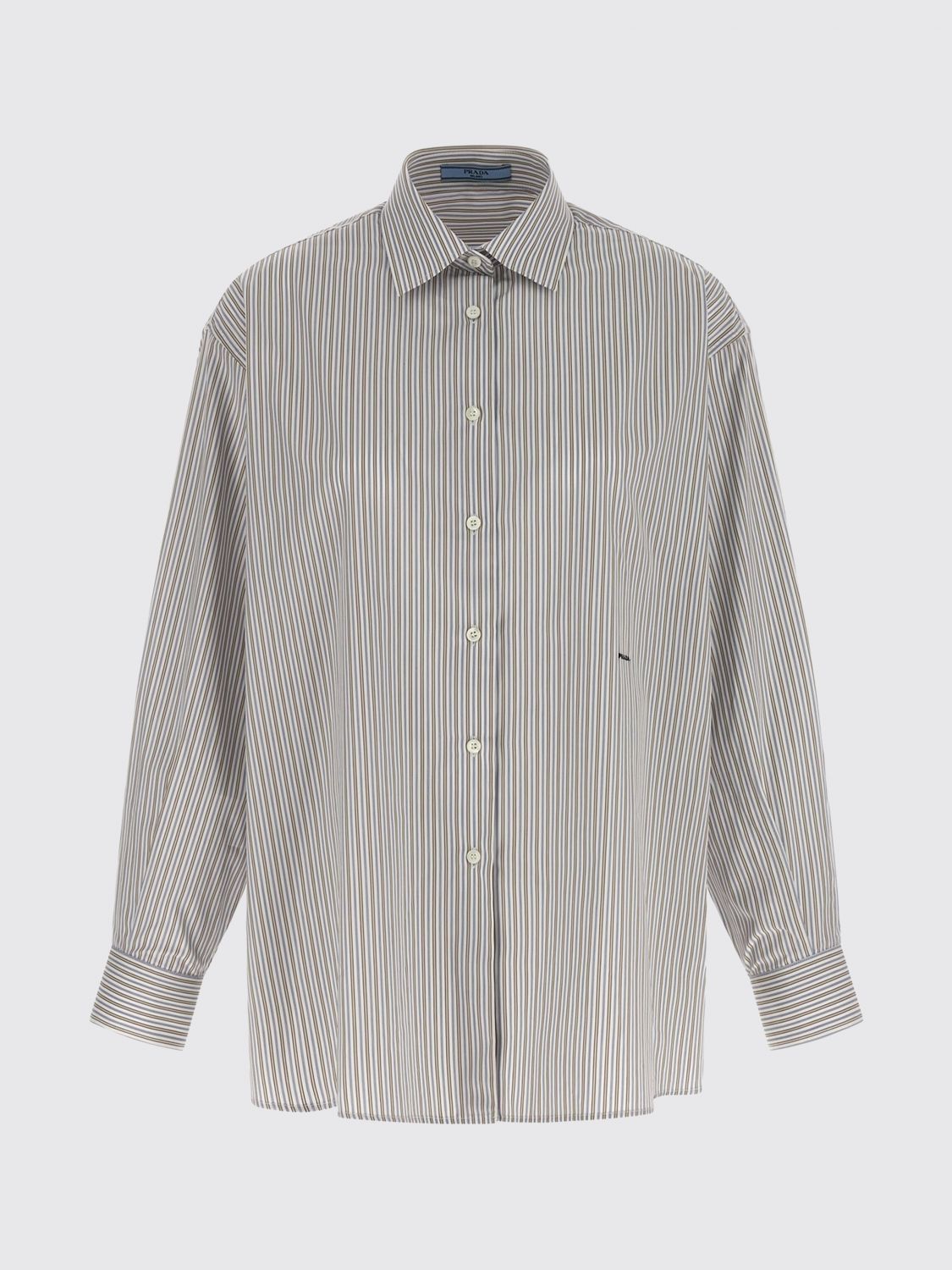 Prada Prada Shirt Woman Grey Size XS / US 0-2 / IT 36-38 - 1 Preview