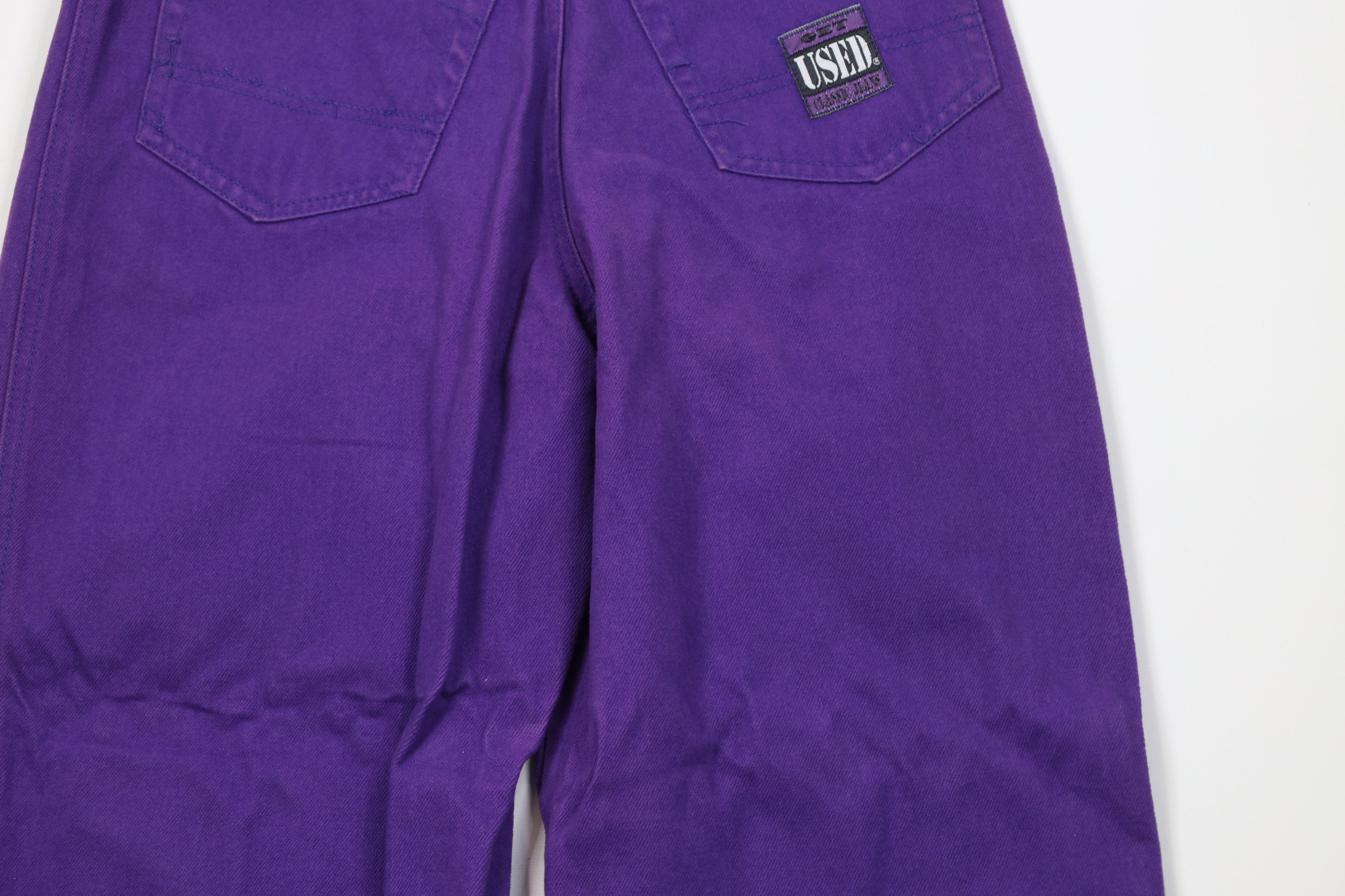 Vintage Deadstock Vintage 90s Streetwear Fit Skateboard Jeans Purple Size US 29 - 10 Thumbnail