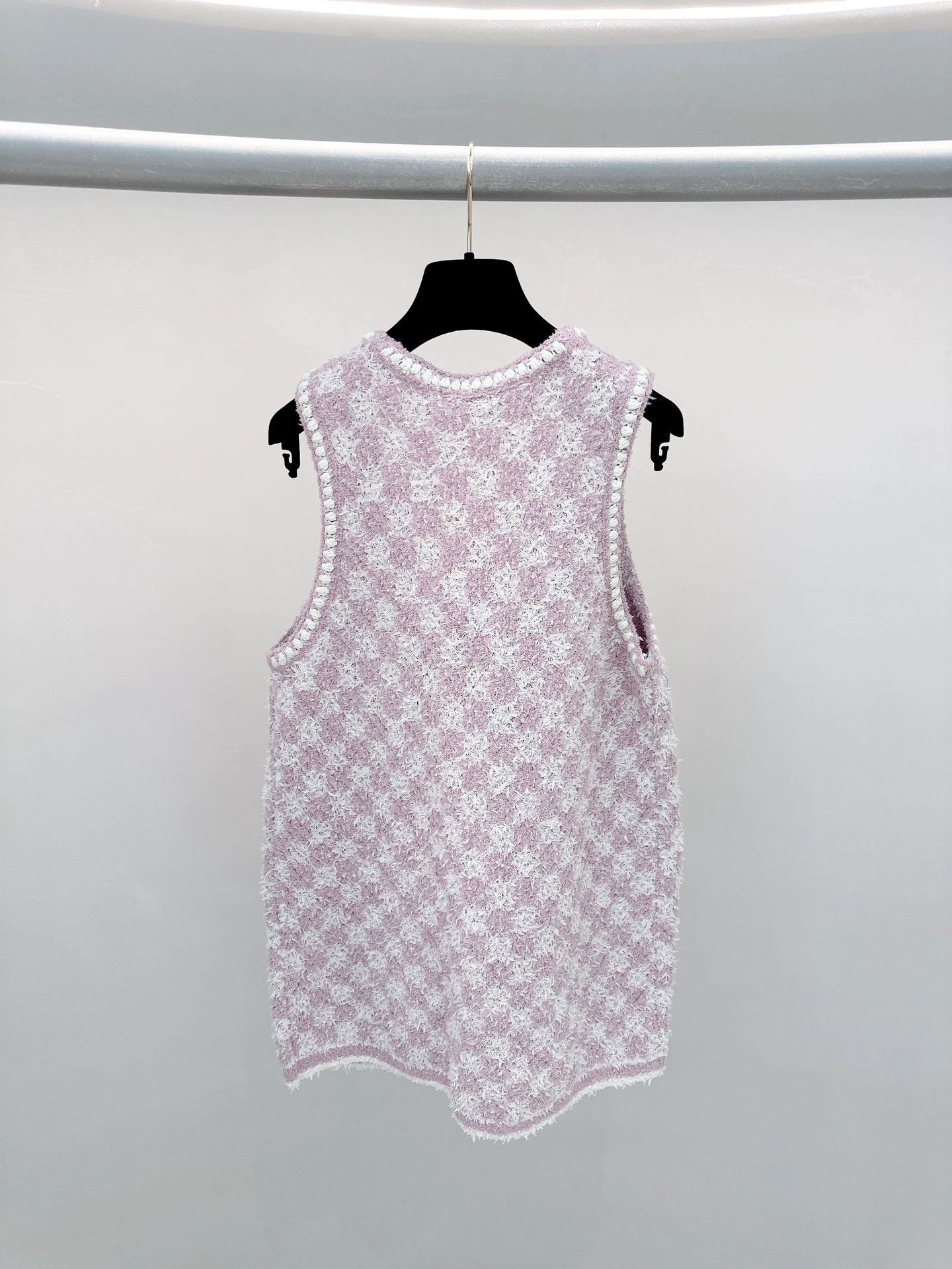 Chanel CHANEL 23ss pink pearl vest 34 Size XS / US 0-2 / IT 36-38 - 2 Thumbnail