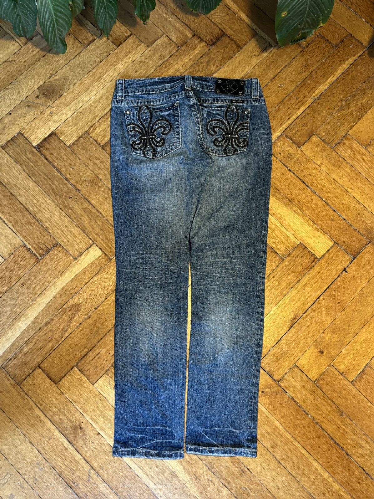 Miss Me Miss me jeans skinny 2000s goth punk skate grunge emo sk8 Size 31" - 5 Thumbnail