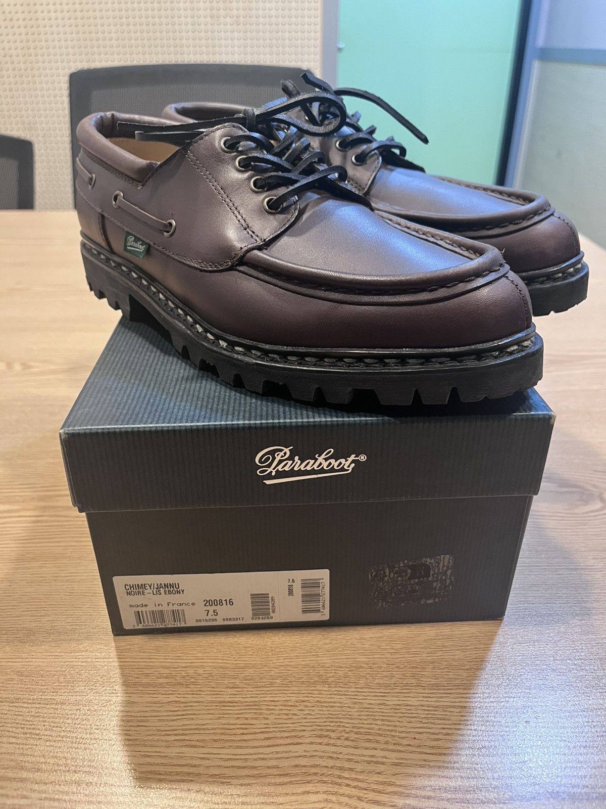 Paraboot Paraboot CHIMEY/JANNU UK 7.5 Men's Size US 8.5 / EU 41-42 - 1 Thumbnail