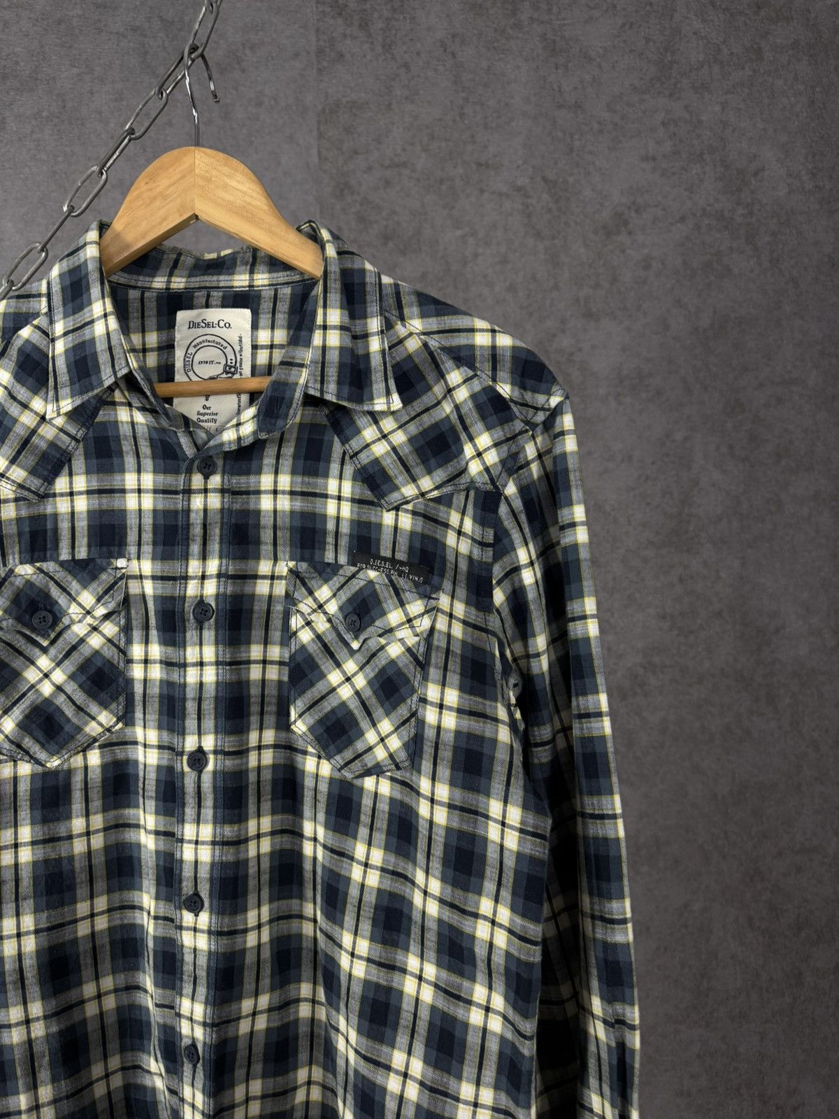 Diesel Diesel luxury designer shirt Size US L / EU 52-54 / 3 - 2 Thumbnail