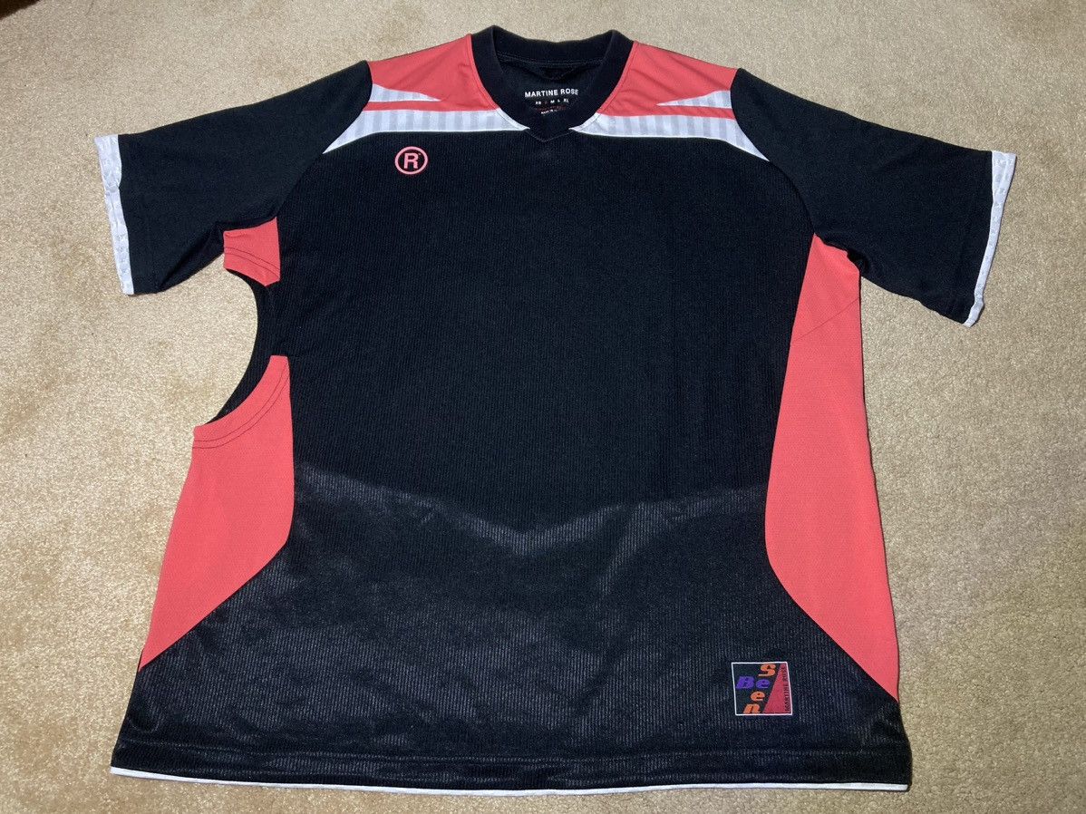Martine Rose SS20 Martine Rose 2 Way Football Top Soccer Shirt 2020 Size US S / EU 44-46 / 1 - 2 Thumbnail
