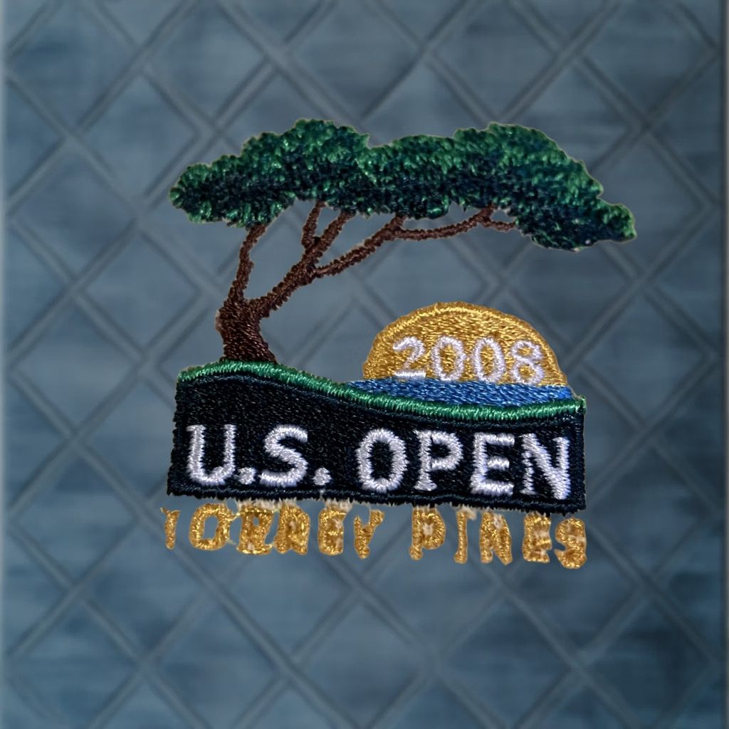 Cutter & Buck VINTAGE Cutter & Buck Golf Polo XL Mens Yellow 2005 US OPEN Torrey Pines Size US XL / EU 56 / 4 - 1 Thumbnail