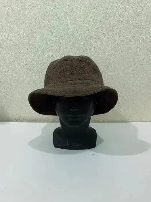 Japanese Brand Japanese Brand Plain Fleece Bucket Hat Size ONE SIZE - 2 Thumbnail