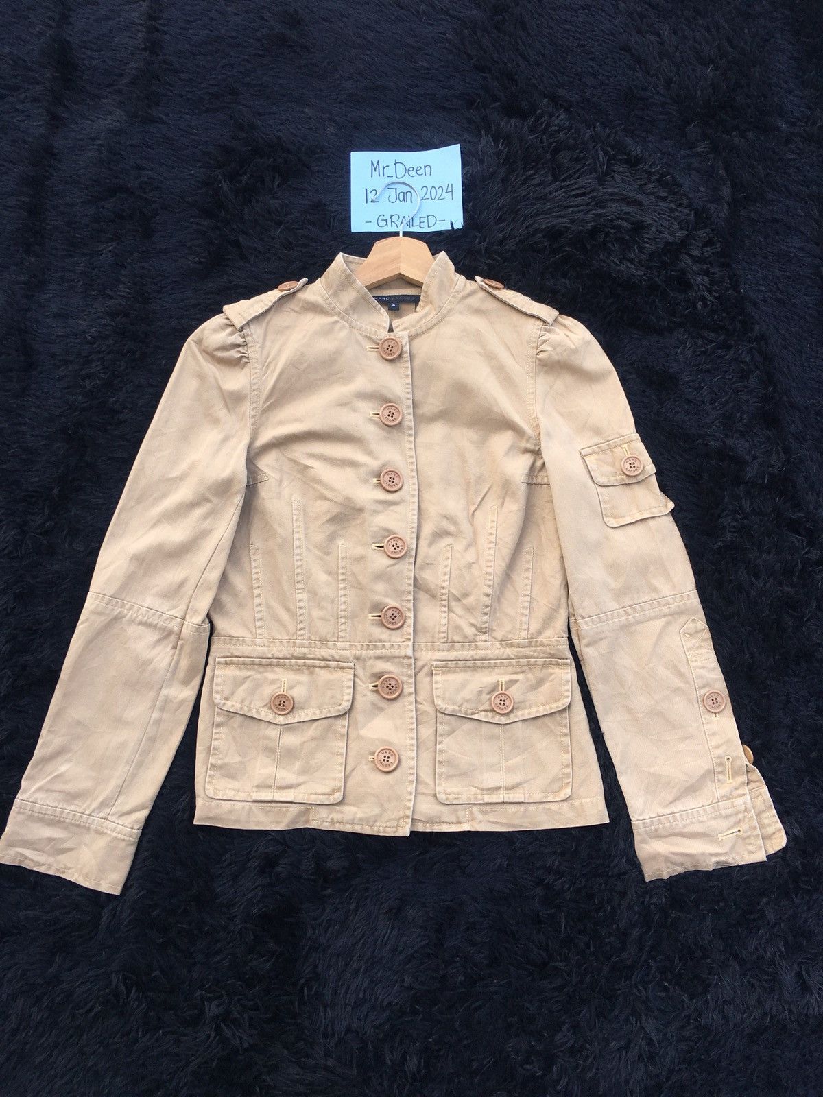 Marc Jacobs Rare Vintage Marc Jacobs Buttons Jacket Size S / US 4 / IT 40 - 1 Thumbnail