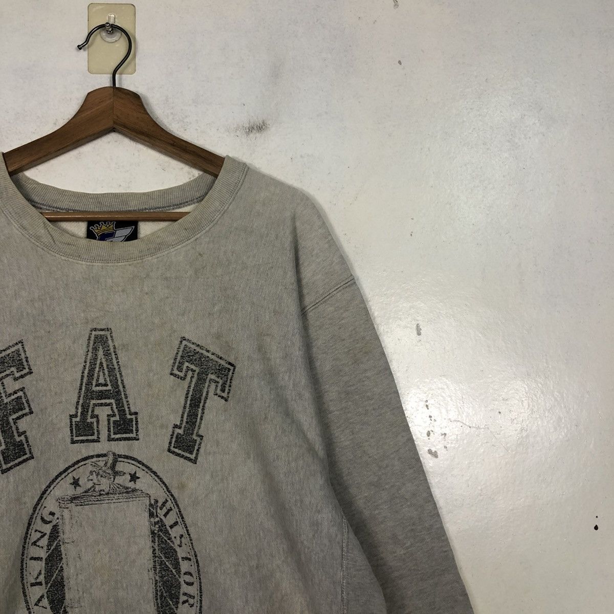 Hysteric Glamour 📌Vintage Sweatshirt Fat Skinny Big Logo Streetwear Size US M / EU 48-50 / 2 - 8 Thumbnail