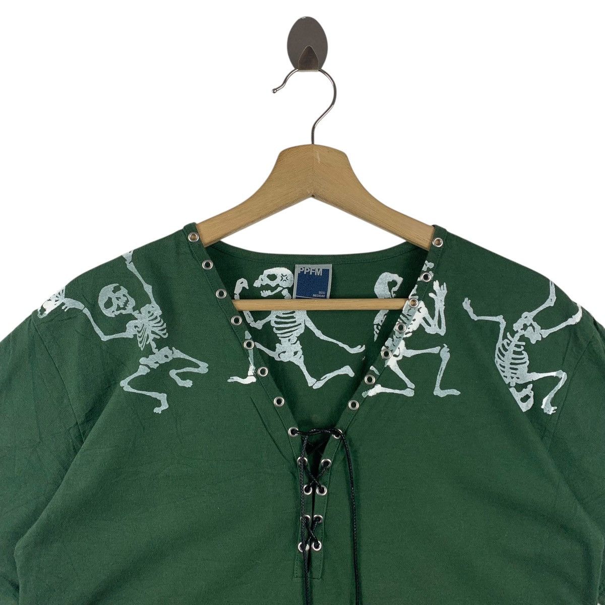 Japanese Brand × PPFM PPFM PEYTON PLACE FOR MEN hanging skull printed tee Size US M / EU 48-50 / 2 - 2 Thumbnail
