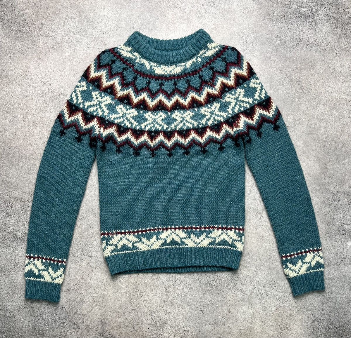 RRL Ralph Lauren Navajo vintage wool sweater Size US S / EU 44-46 / 1 - 1 Thumbnail