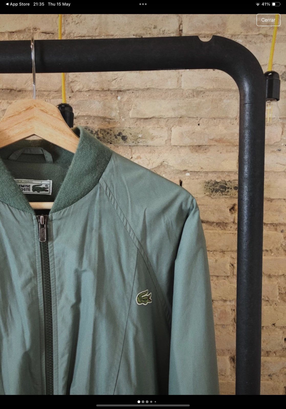 Lacoste Lacoste military bomber jacket Size US M / EU 48-50 / 2 - 2 Thumbnail