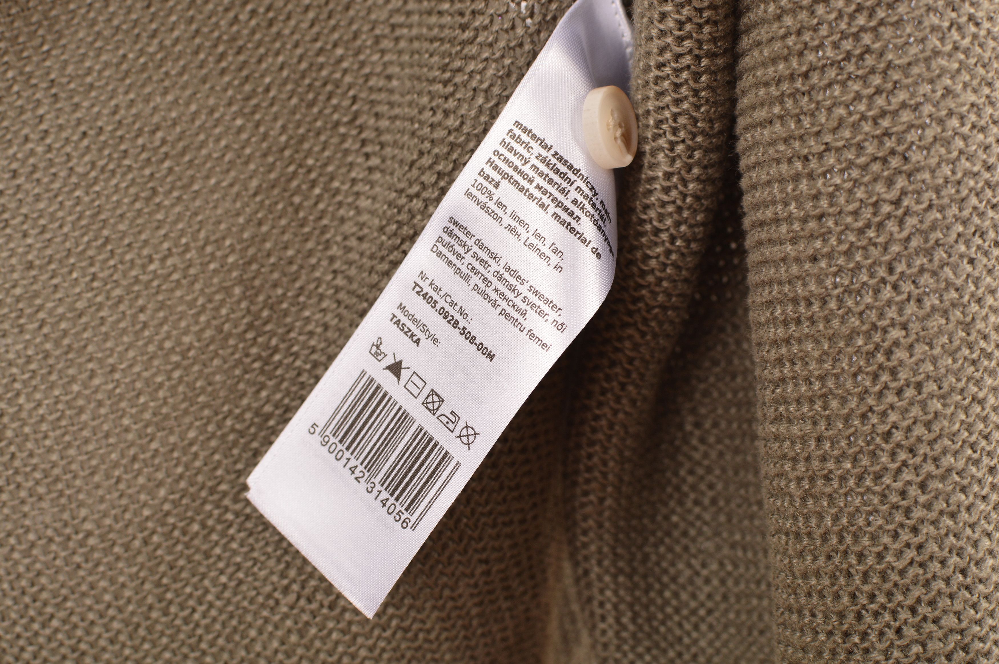 Designer Tatuum Taszka Linen Jumper Sweater Size M / US 6-8 / IT 42-44 - 7 Thumbnail