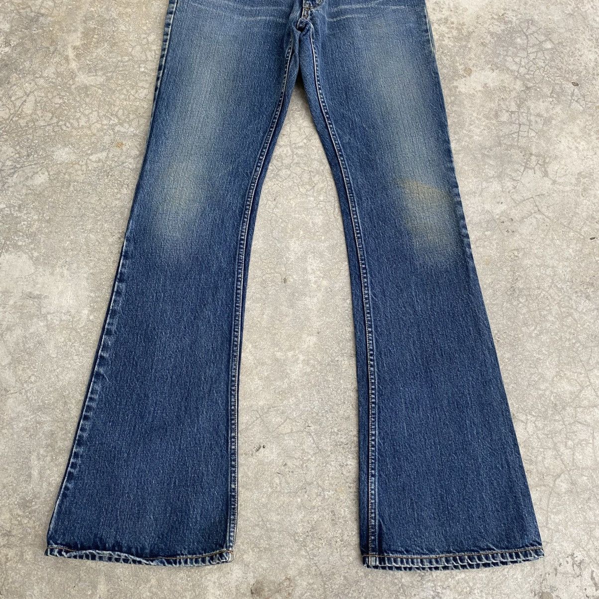 Blue Blue Japan 2000’s Blue Blue Japan Stonewashed Denim Flared Jeans Size US 29 - 3 Thumbnail