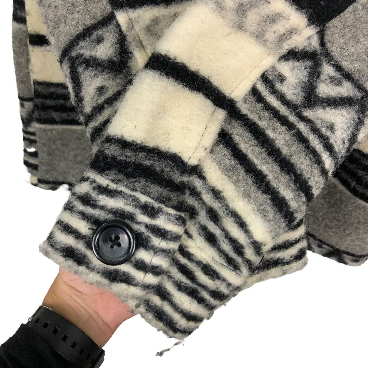 Japanese Brand 💥90’s Wool Navajo Aztec Jacket Forever21 Issey Miyake Japan Size US S / EU 44-46 / 1 - 11 Thumbnail