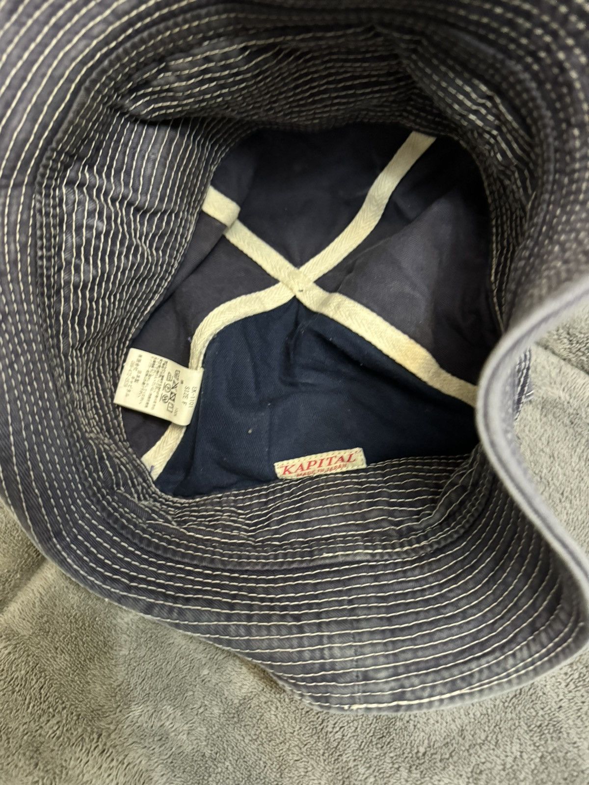 Kapital Kapital Boro Bucket Hat Size ONE SIZE - 4 Thumbnail
