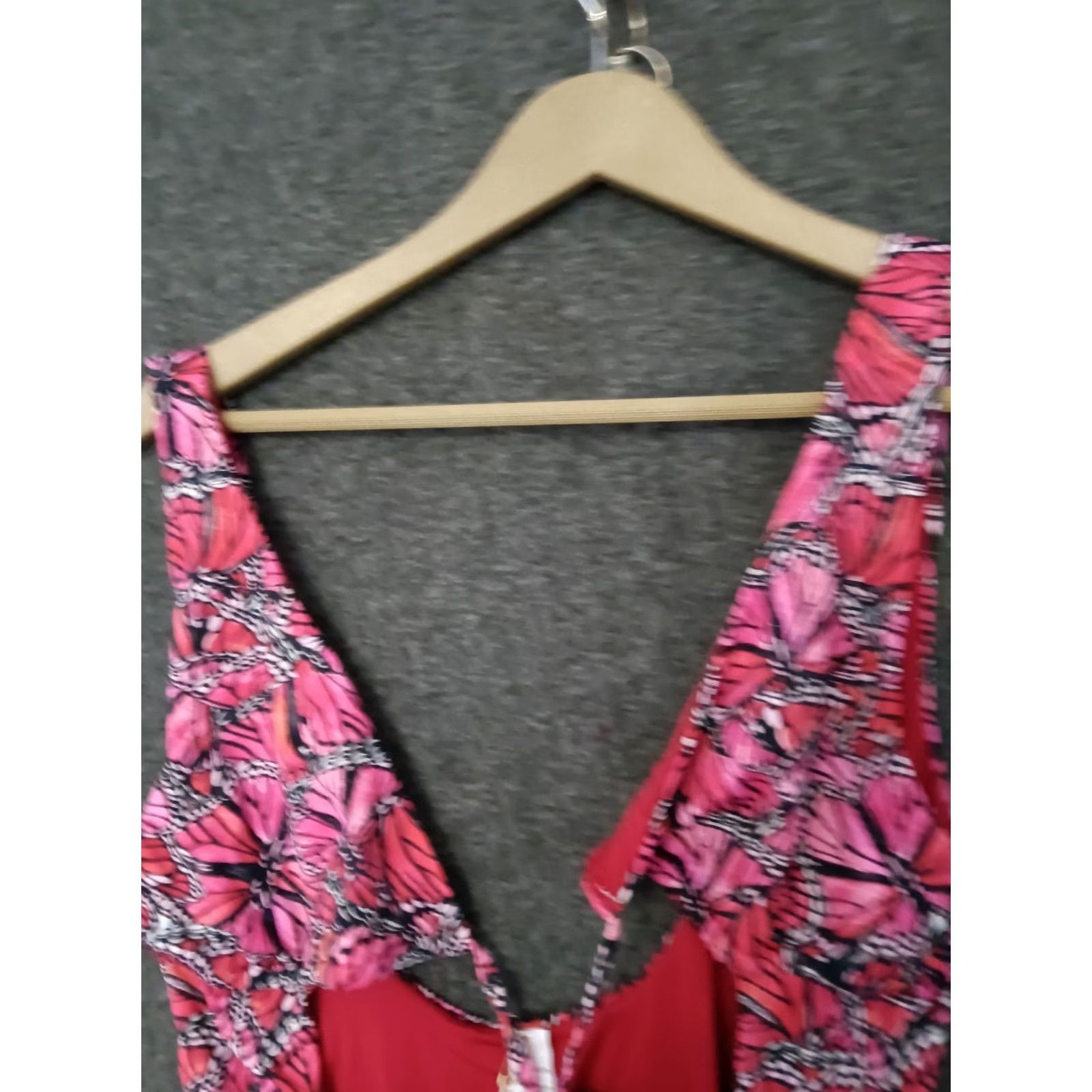 Triangl Toluca One Piece Swimsuit Papillon S Papillon Color Solid Beach Women One Piece Nylon Spandex Wide Strap Hand Wash Only Size ONE SIZE - 3 Thumbnail