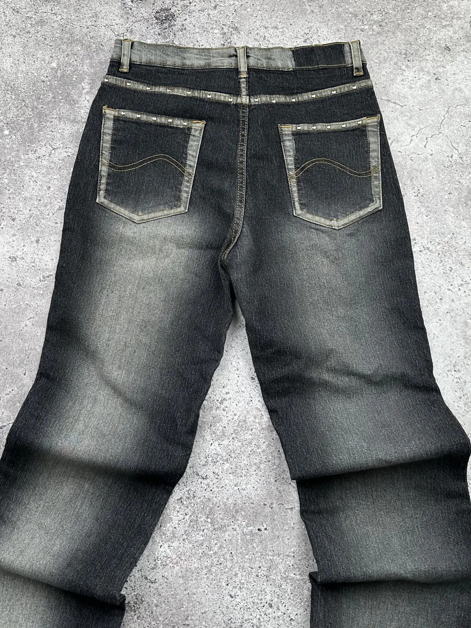 Japanese Brand Vintage Faded Jeans C553(V573) Size 25" / US 0 / IT 36 - 6 Thumbnail