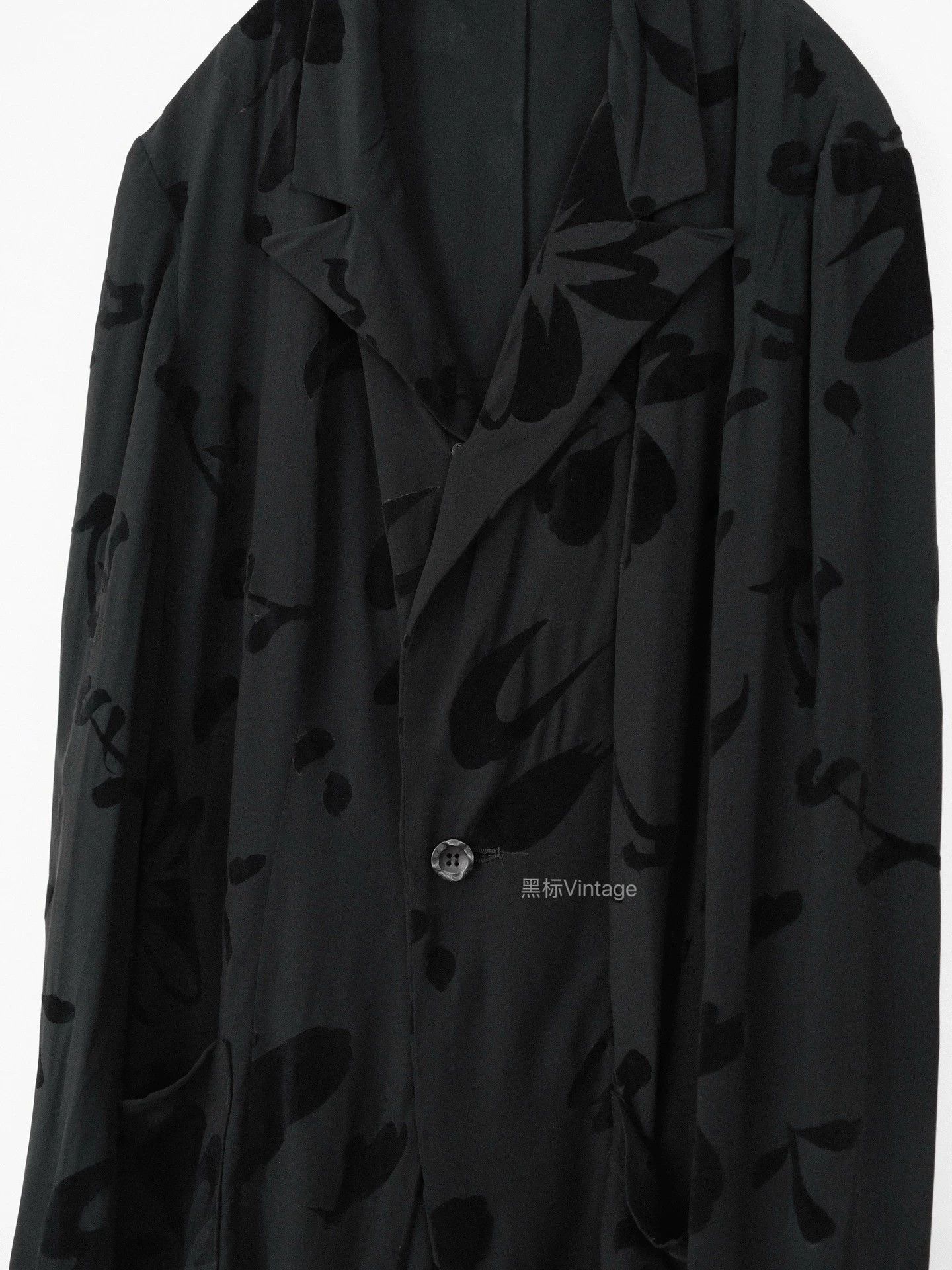 Yohji Yamamoto Yohji Yamamoto 97ss Flocked Jacket Women's Chanel Homage Size S / US 4 / IT 40 - 5 Thumbnail