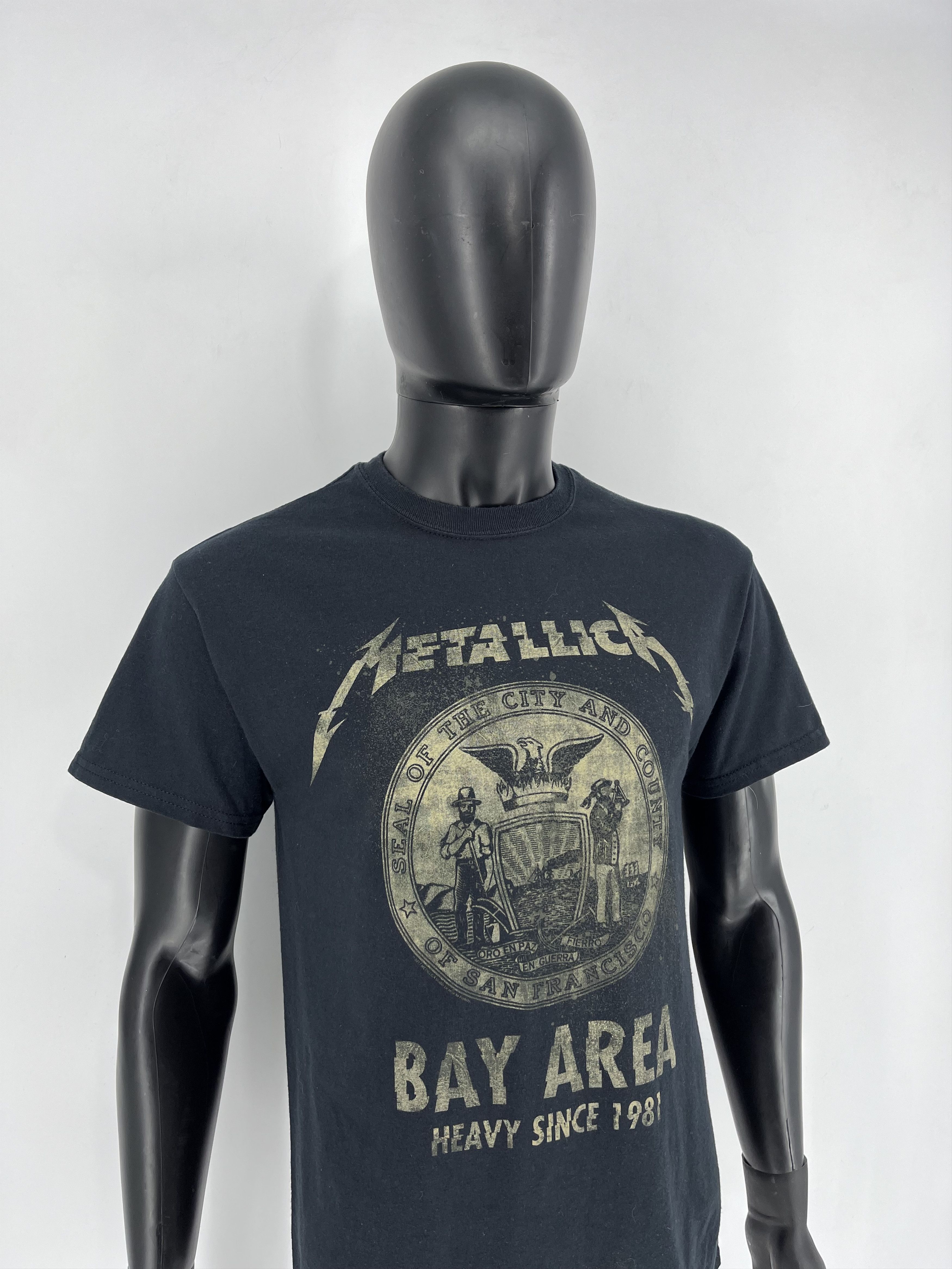 Band Tees × Vintage Vintage Y2K Metallica Skulls Dead Face Band Rock Streetwear Size US M / EU 48-50 / 2 - 4 Thumbnail