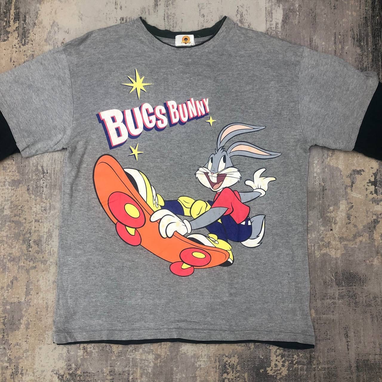 Vintage T543. BUGS BUNNY SKATE TEE Size US L / EU 52-54 / 3 - 2 Thumbnail