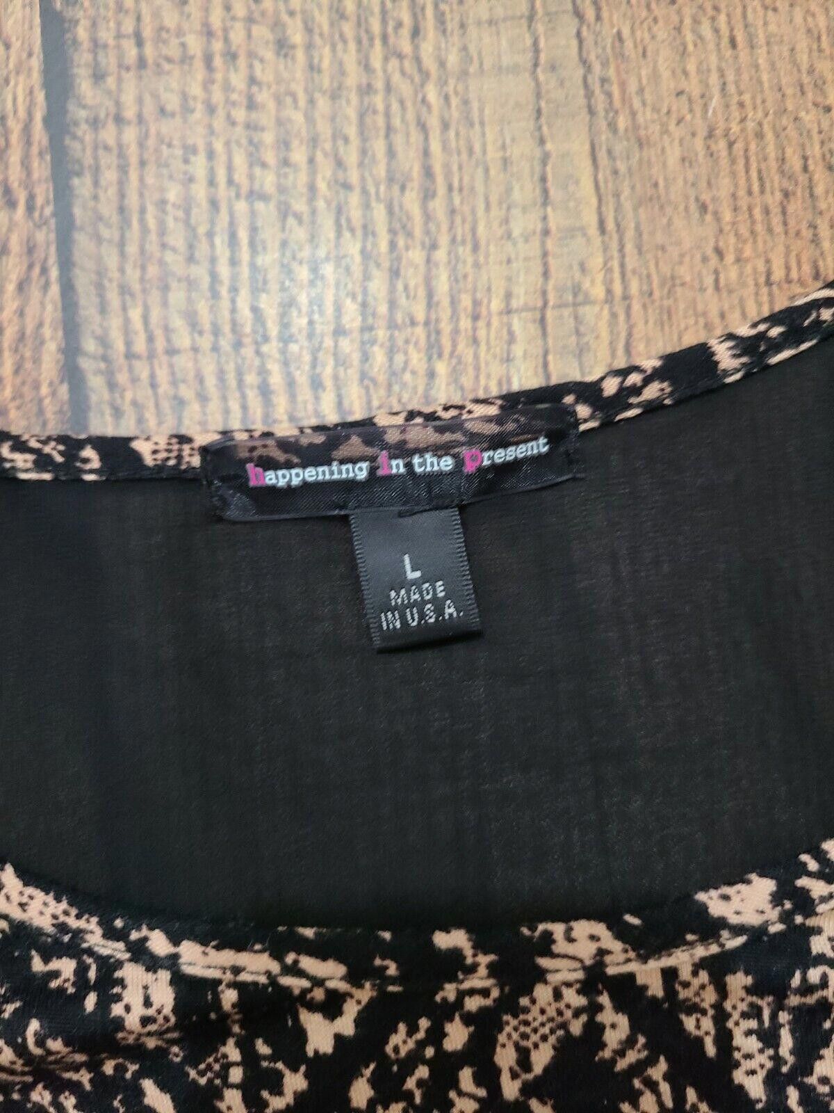 Designer Happening In The Present Top Large Geometric Long sheer Size L / US 10 / IT 46 - 3 Thumbnail