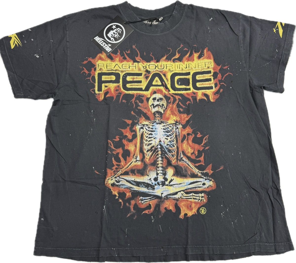 HELLSTAR Hellstar Inner Peace T-shirt Size US XXL / EU 58 / 5 - 1 Thumbnail