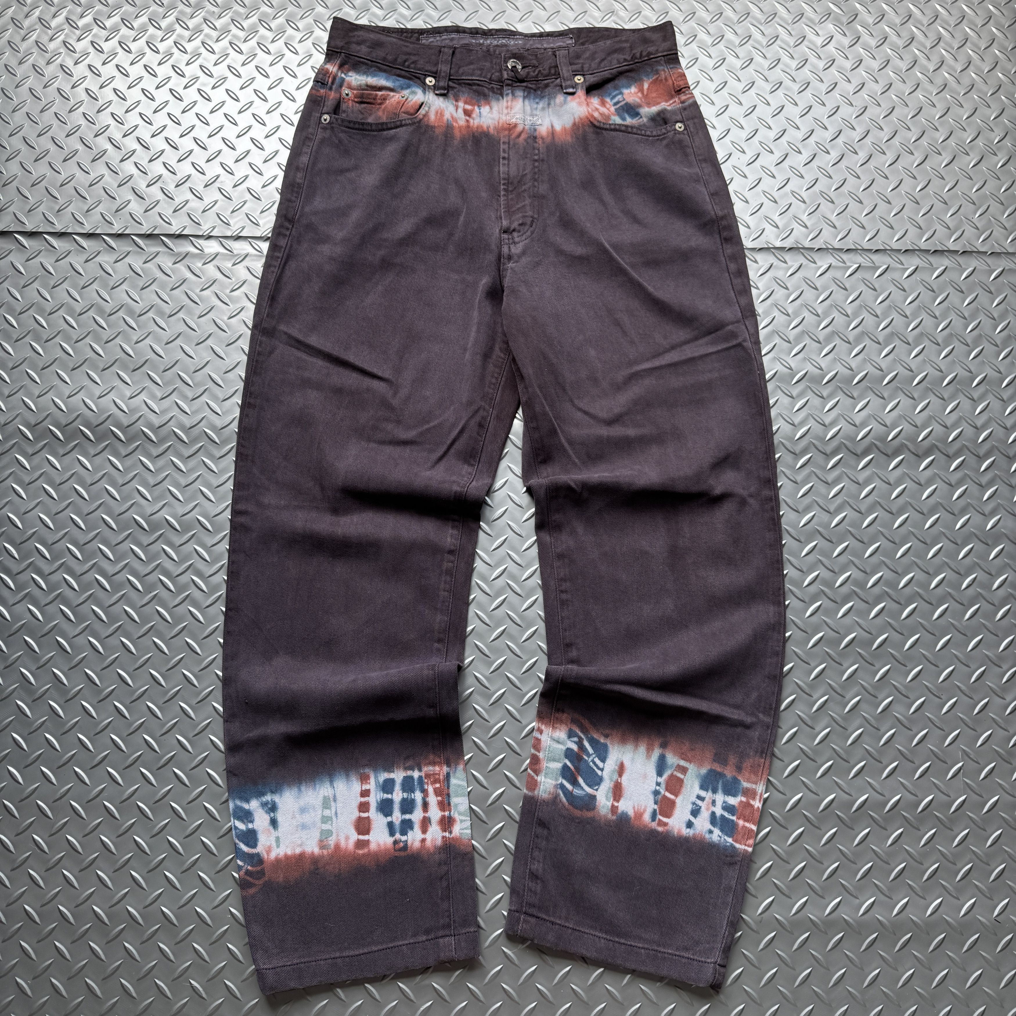 Marithe + Francois Girbaud Marithé François Girbaud Archive Tie Dye Pants Size US 31 - 1 Thumbnail