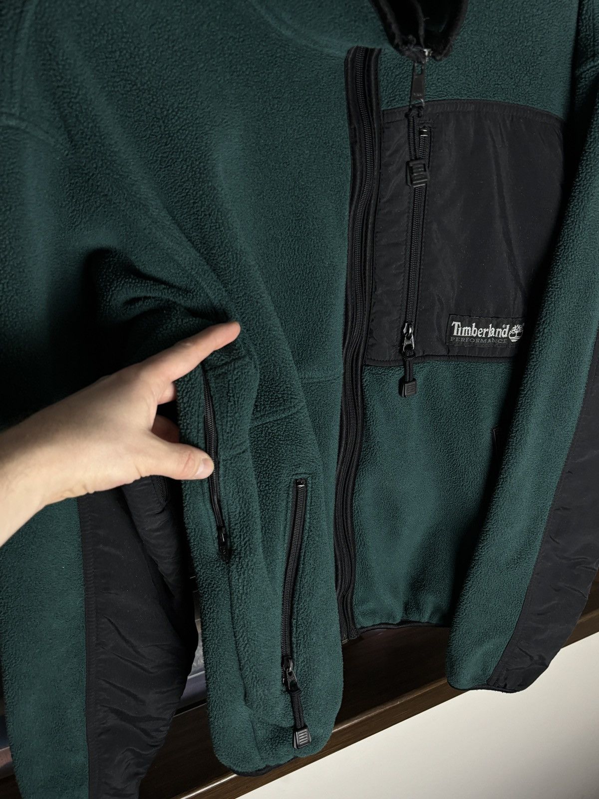 Timberland Timberland Vintage Made In USA Polar Fleece Jacket Polartec Size US M / EU 48-50 / 2 - 4 Thumbnail