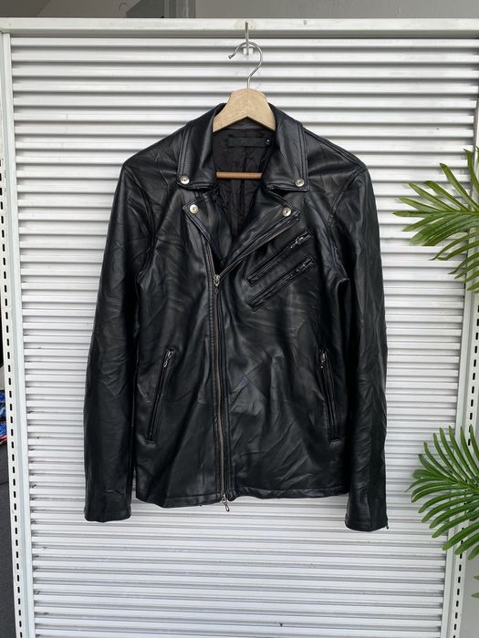 If Six Was Nine Vintage FUGA Defective Riders Leather Jacket | Grailed