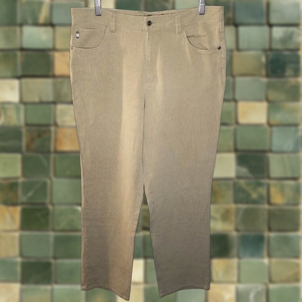 Tommy Bahama TOMMY BAHAMA Dress Pants Mens Beige Silk Cotton Blend Size 36x33 Size US 36 / EU 52 - 1 Thumbnail