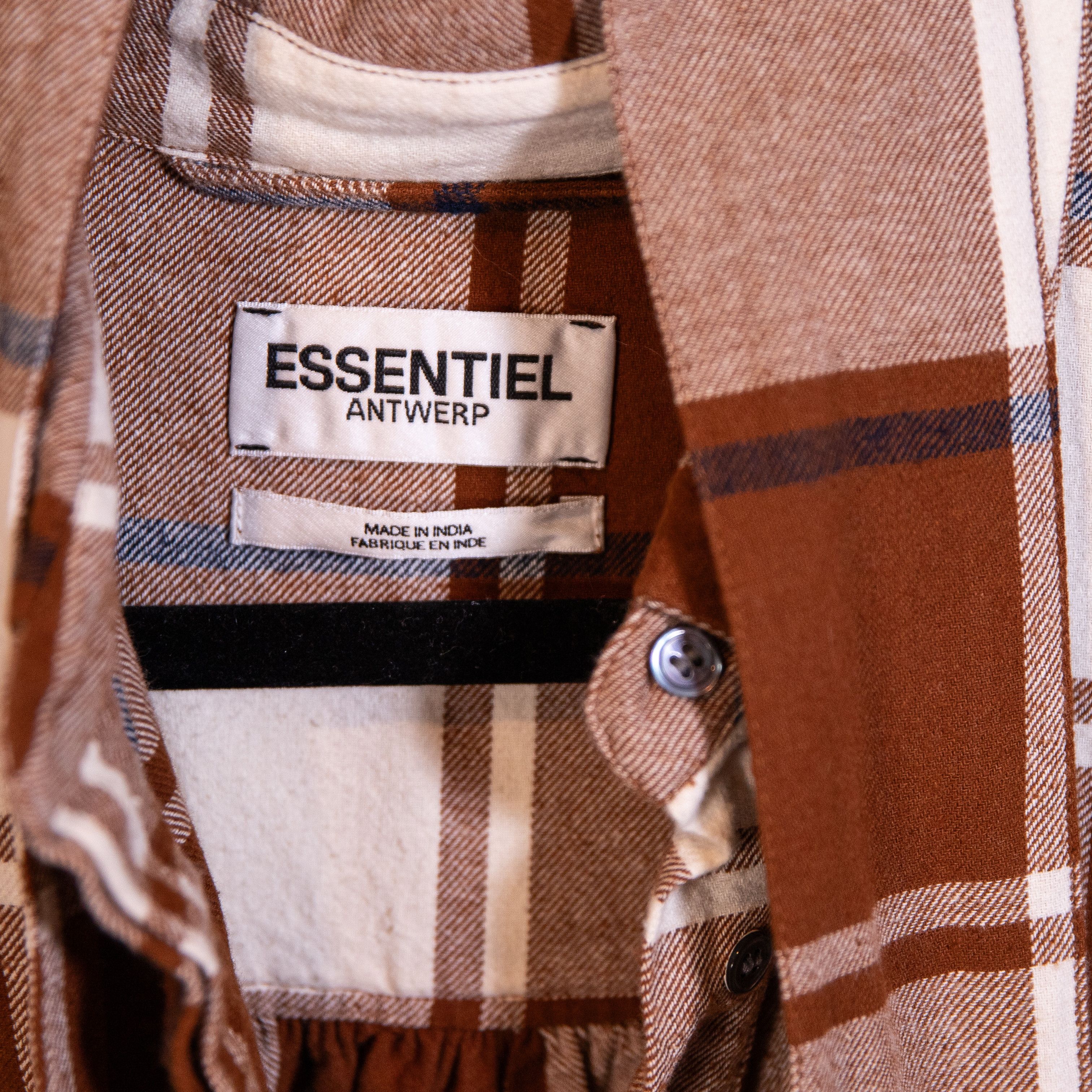 Essentiel Antwerp Essentiel Antwerp Abetty Robe Check Plaid Size M / US 6-8 / IT 42-44 - 2 Thumbnail