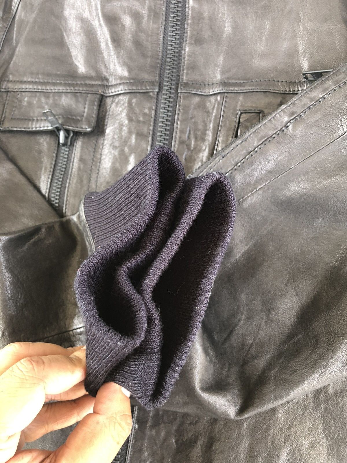 Katharine Hamnett London Katharine Hamnett London Leather Jacket Size US M / EU 48-50 / 2 - 18 Thumbnail