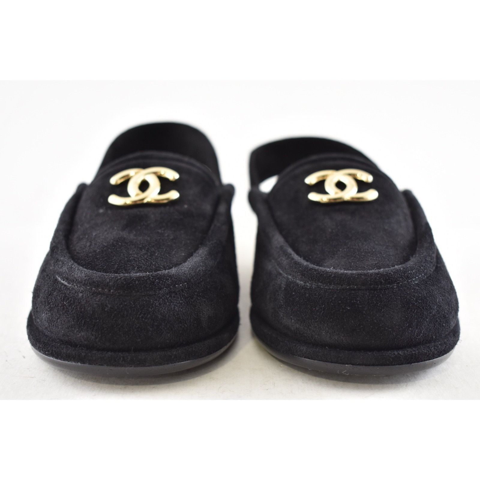 Chanel Shearling CC Moccasin Ballet Slingback Loafer Flat 36.5 Size US 6.5 / IT 36.5 - 9 Thumbnail