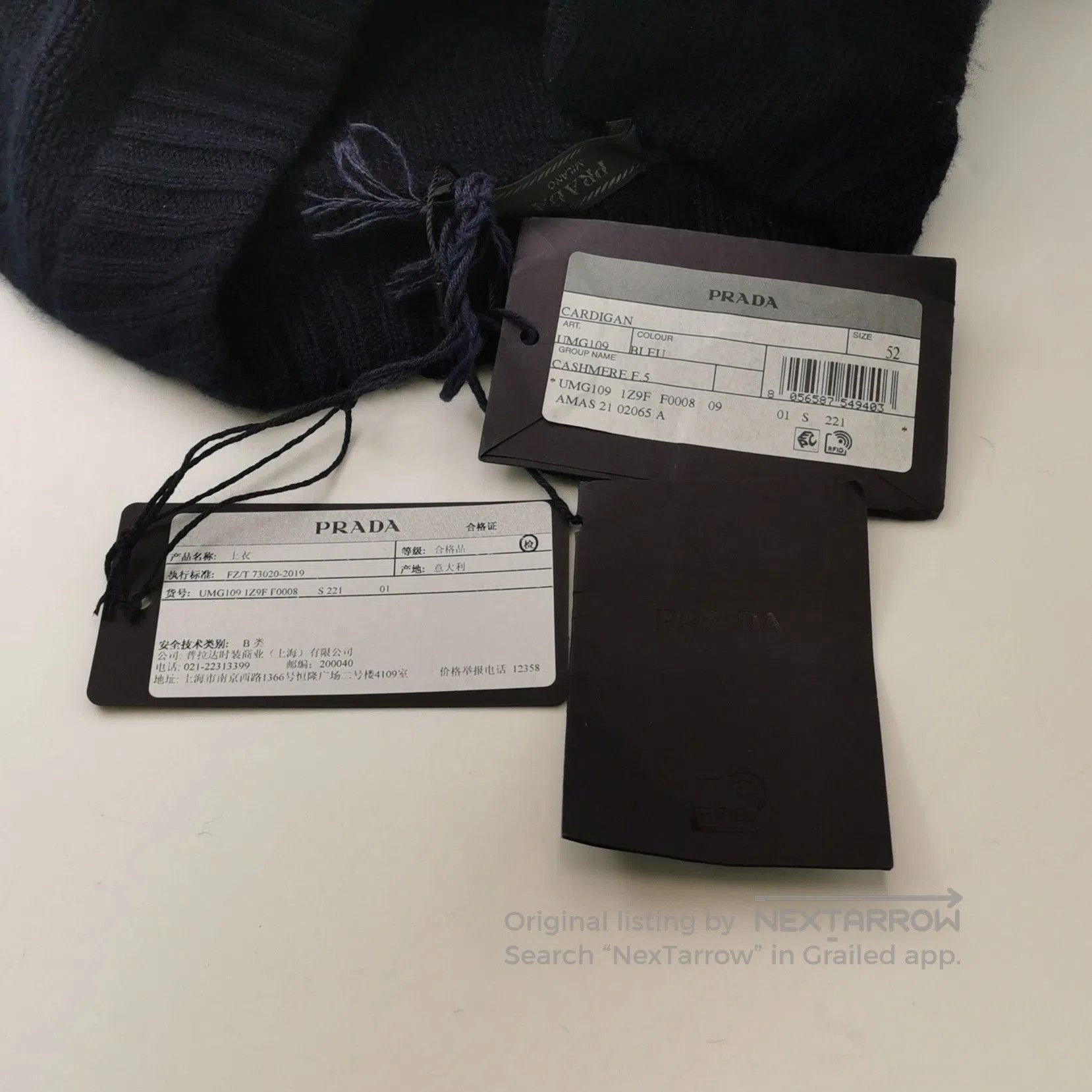 Prada Prada Cashmere V. Size US L / EU 52-54 / 3 - 1 Thumbnail