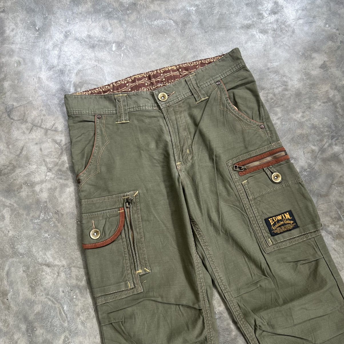 Edwin Edwin Exclusive Vintage Cargo Pants Size US 32 / EU 48 - 3 Thumbnail