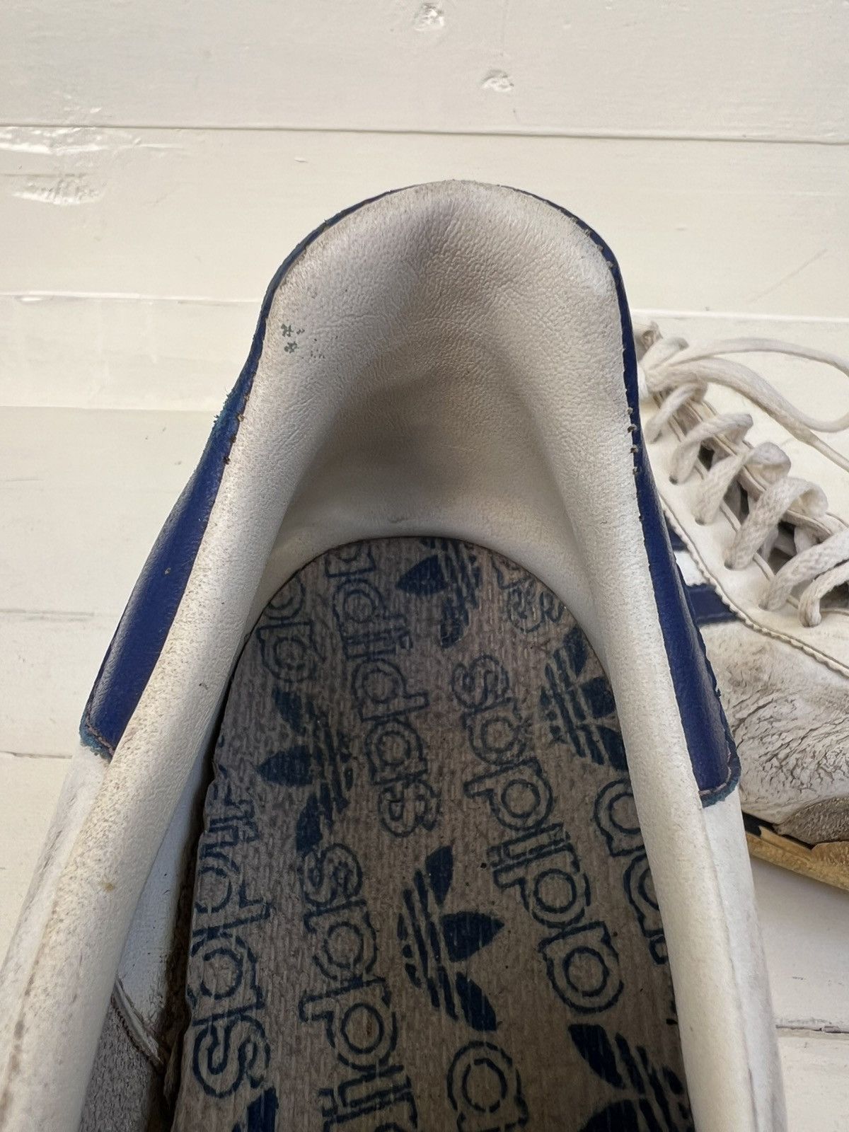 Adidas Rare Vintage Adidas ROM 70s Leather Sneakers Made in Canada Size US 9.5 / EU 42-43 - 13 Thumbnail