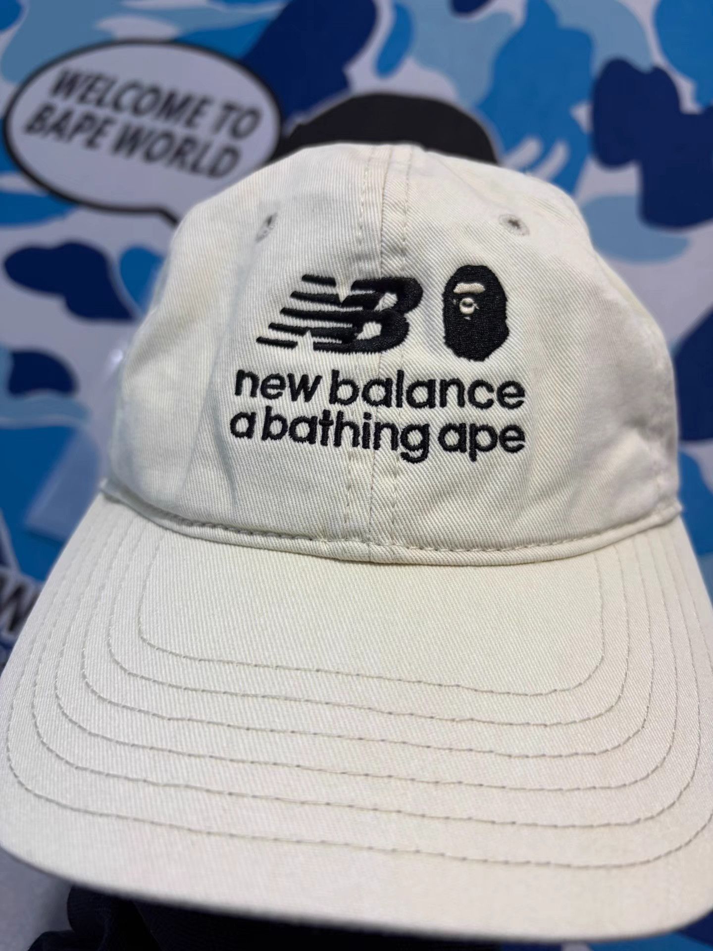Bape BAPE x New Balance Collaboration Baseball Cap Size ONE SIZE - 2 Thumbnail
