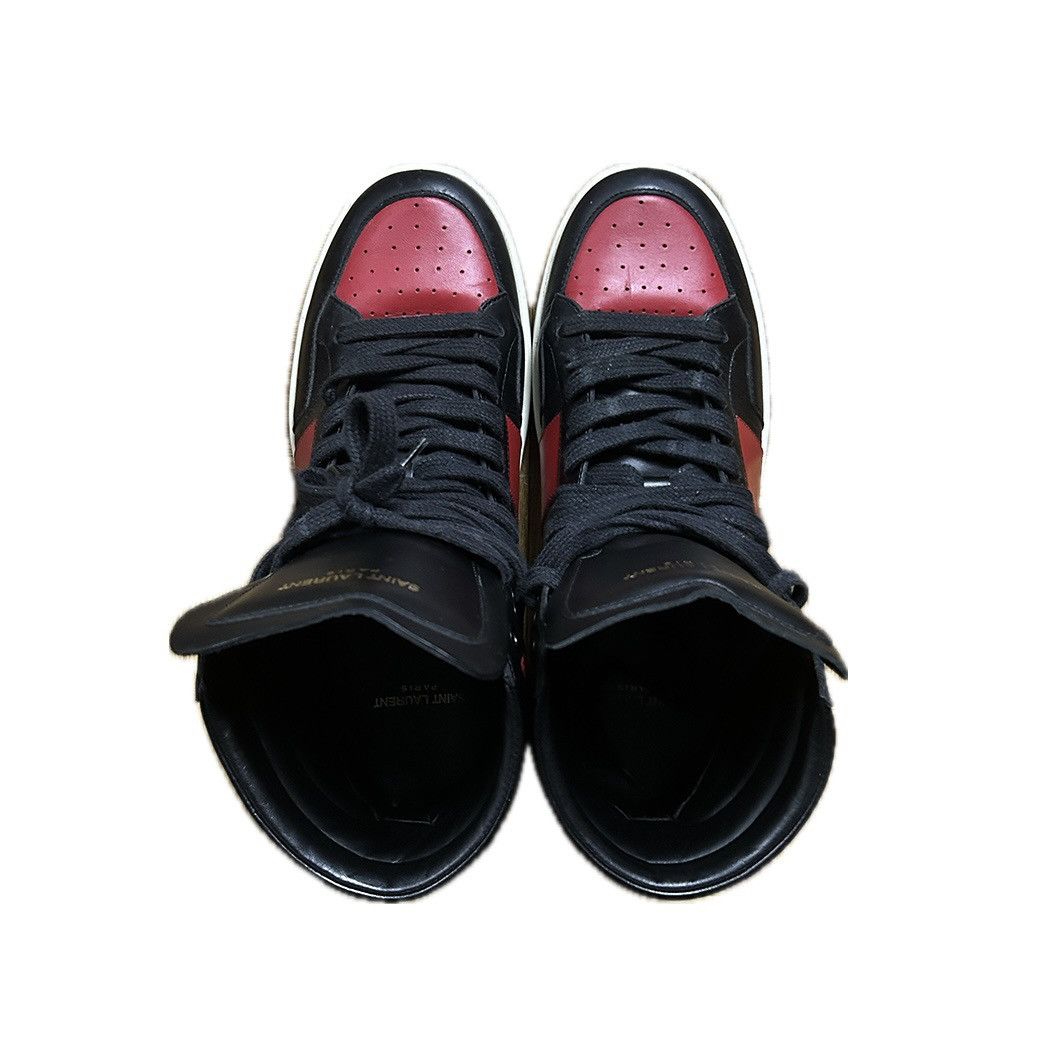 Saint Laurent Paris Saint Laurent SL/10H high top sneakers Size US 7.5 / EU 40-41 - 3 Thumbnail