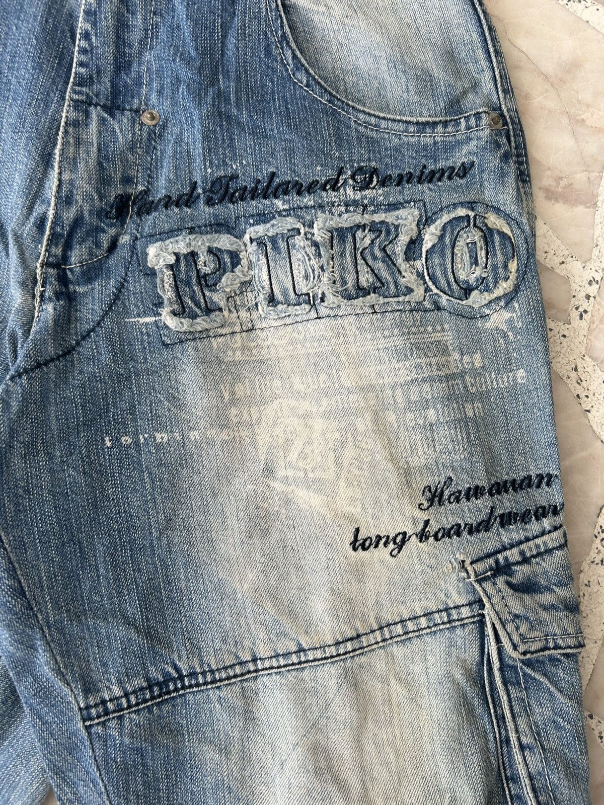 Other Piko Denim Cargo Y2K Pants Size US 30 / EU 46 - 6 Thumbnail